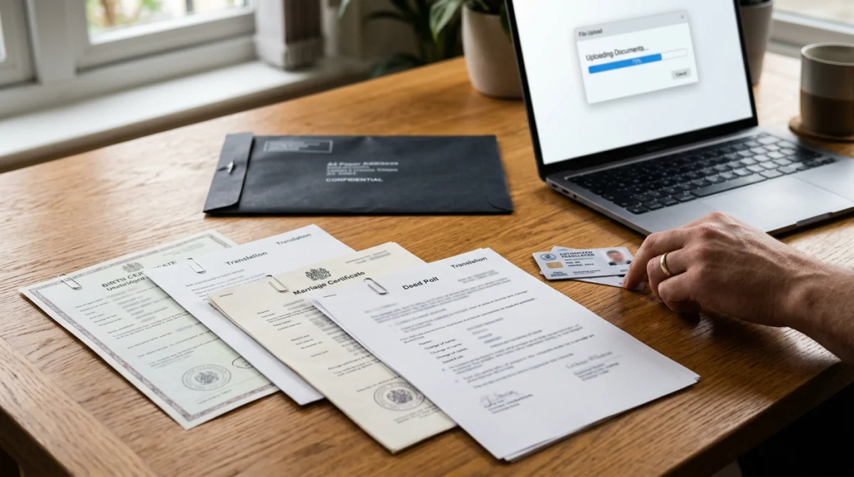 Birth Certificates, Marriage Certificates & Name Change Documents for eTA Australia
