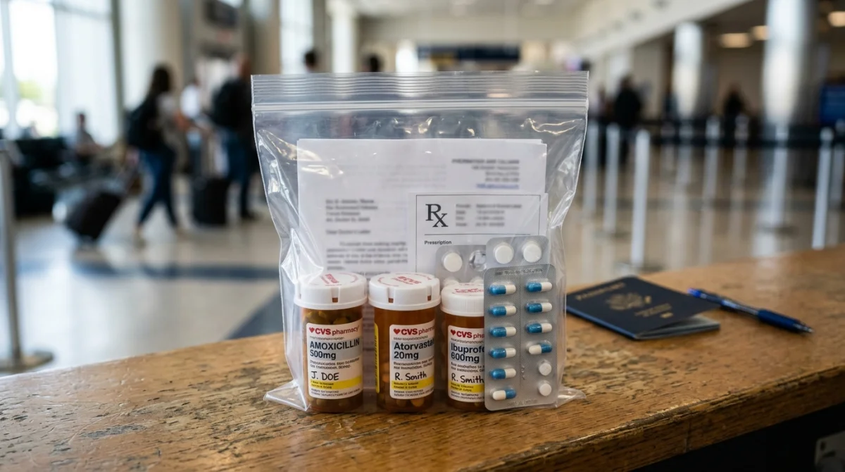 Bringing Prescription Medications & Biosecurity Declarations