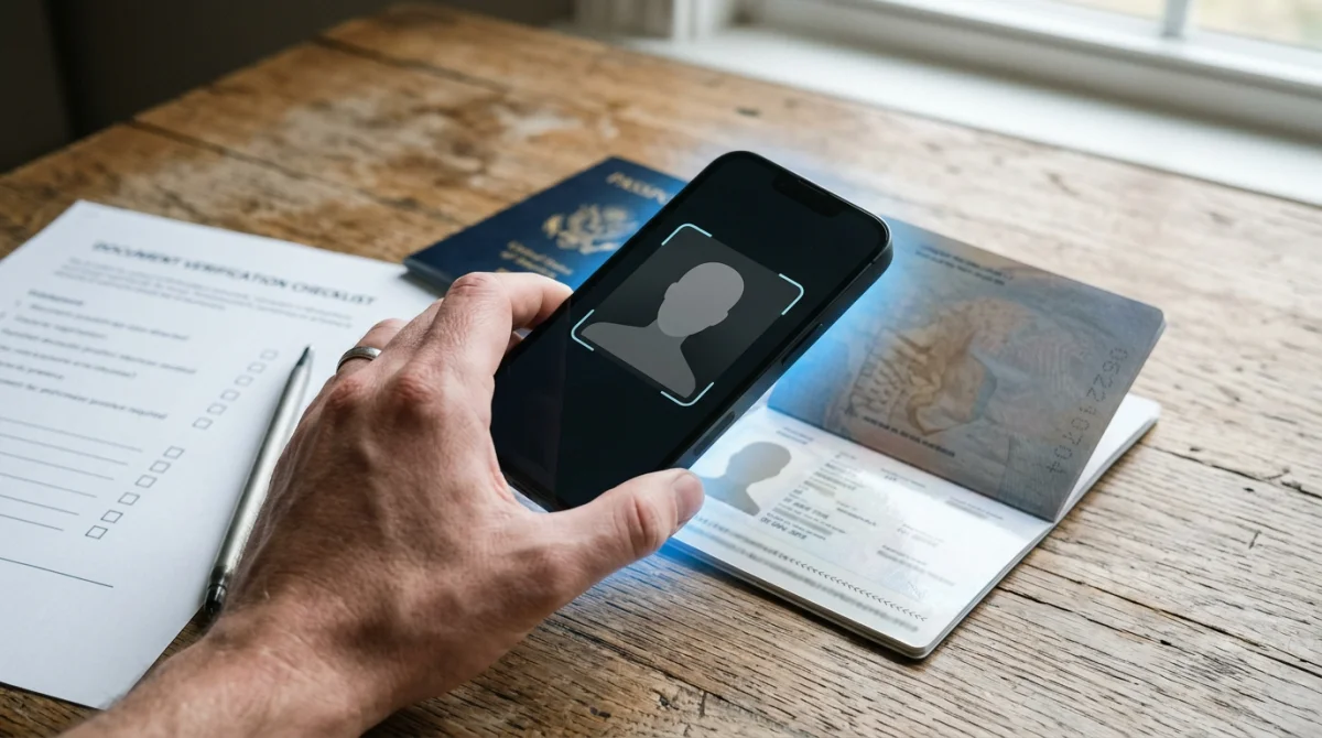 Technical Requirements: ETA App, NFC, and Live Selfie Capture